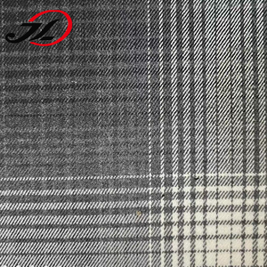 Hot Selling Tr Suiting Fabric 80% Polyester 17% Viscose 3%spandex Check Fabric for <strong>Garmants</strong> - Product Image 2