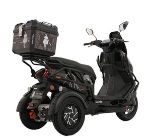 Saige Black Warrior WarRide X1 Moto Elettrica Autobilanciante <span class=keywords><strong>a</strong></span> 3 Ruote 1500W 72V 80km/h con TCS <span class=keywords><strong>CBS</strong></span> per Consegne e Pendolarismo - Product Image 5