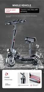 Scooter Eléctrico de Dos Ruedas para Adultos, <span class=keywords><strong>Precio</strong></span> de Fábrica, Motor de 500W, Sensor, Aleación de Aluminio, Plegable, Impermeable, Ligero, 36V, Litio - Product Image 4