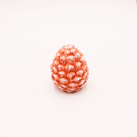 Pignons de pin en céramique décorations de Noël peints à la main écologiques nordiques colorés modernes créatifs articles d'ameublement photographie