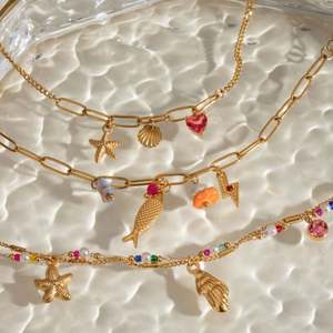 Nouveau océan bricolage pendentif à breloque en acier inoxydable collier étanche 18k PVD enduit mode étoile pendentif collier cadeau - Product Image 2