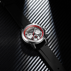 Reloj de Pulsera Deportivo Multifuncional para Hombre con Segundero Pequeño y Calendario, Reloj de Cuarzo - Product Image 3