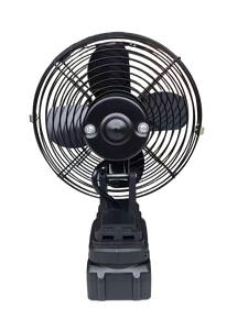 Ventilador de piso de 6.6 pulgadas y 21V con batería de litio sin escobillas de 4.0AH, 3000 RPM, 1.5 m/min, batería opcional lista para reventa, ODM/OEM - Product Image 3