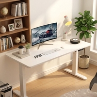 Bureau électrique intelligent avec système de réglage en hauteur, table électrique réglable en hauteur pour le télétravail mondial