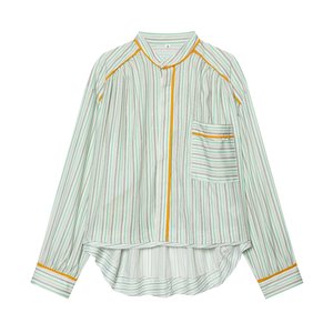 Ensemble chemise rayée et pantalon de pyjama personnalisé Printemps 2026, style europé<span class=keywords><strong>en</strong></span>, tenue de détente <span class=keywords><strong>deux</strong></span> pièces, OEM/ODM par usine chinoise - Product Image 2