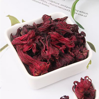 Roselle fleurs en fleurs thé de santé dans le sac