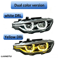 LIANGTU 12V Nouveaux phares LED pour Série 3 F30 F35 F80 2013-2018, phares modifiés et améliorés, plug & play