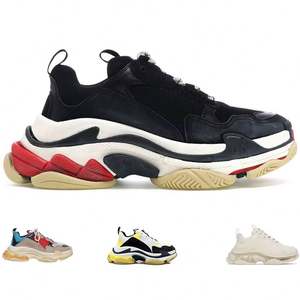 Zapatillas de Diseñador Famosas de Última Moda, Zapatillas Deportivas Originales con Logotipo para Hombre y Mujer, Zapatillas de Diseñador Track Triples - Product Image 2