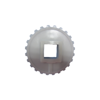 Courroie transporteuse modulaire en plastique AS-FLEX, nouveau matériau 5935 YS200-1, durable, antibactérienne, résistante à la chaleur, pour l'alimentation