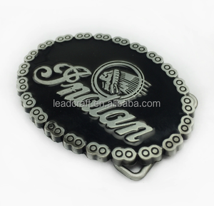 Custom Cowboy Riem Gesp Goud Zilver Zink Legering Merk Mannen Luxe Riem Gesp Voor Lederen Riem - Product Image 1