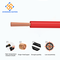 Câble de contrôle flexible multibrin en cuivre isolé PVC RV 60227 IEC06 0,5 mm 0,75 mm 1 mm 1,5 mm pour câblage interne