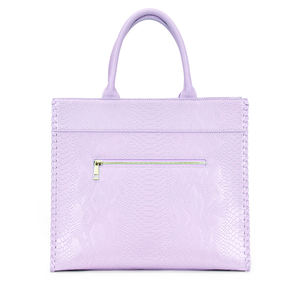 Sac fourre-tout pour femmes en cuir PU vegan <span class=keywords><strong>Croc</strong></span> Office Lady Shopper Sac de luxe en cuir d'alligator Sac à main du fabricant Logo personnalisé - Product Image 3