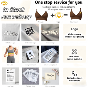 Set Yoga da Donna di Alta Qualità Personalizzato, 3 Pezzi, Abbigliamento Fitness, Completo Yoga con Pantaloni, Vestito, Abbigliamento, <span class=keywords><strong>Tuta</strong></span> SQ7725 - Product Image 6