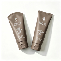 Tubes en plastique personnalisés, vides, souples, pour cosmétiques, tubes souples en PE, 80 ml, 120 ml, 150 ml, 200 ml, pour crème pour les mains, lotion, emballage de tubes