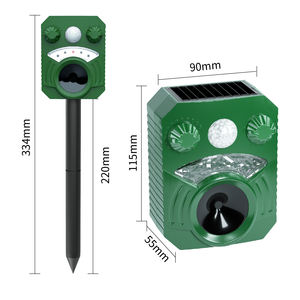 أحدث الشمسية طارد للحيوانات الفئران ، السنجاب ، الغزلان ، الراكون ، ملفوف ، أرنب ، الطيور ، الكلب ، القط ، مستشعر حركة مضاد للماء طارد - Product Image 4