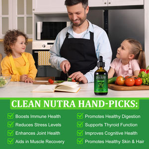 Acentiallabs Biologische Zeemos Zwarte Zaadolie Multiminerale Vloeistof Veganistisch Voor Darmheide Zeemos Zwarte Zaadolie Ashwagandha - Product Image 6