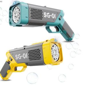 Estate all'aperto giocattolo ragazzo bolla <span class=keywords><strong>pistola</strong></span>, elettrico automatico soffiatore all'ingrosso <span class=keywords><strong>pistola</strong></span> a bolle - Product Image 2
