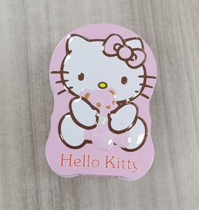 Hello Kitty tiền hộp thiếc với nhựa xử lý đồng xu ngân hàng hộp thiếc với khóa - Product Image 2