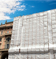 Bâche en maille PE stabilisée aux UV, tissu et dimensions personnalisés, bâche en PE pour le marché turc