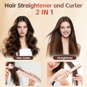 Fer à lisser en céramique vert foncé platine en gros avec logo personnalisé, fer à lisser pour cheveux, lisseur de cheveux, planchas de pelo - Product Image 2