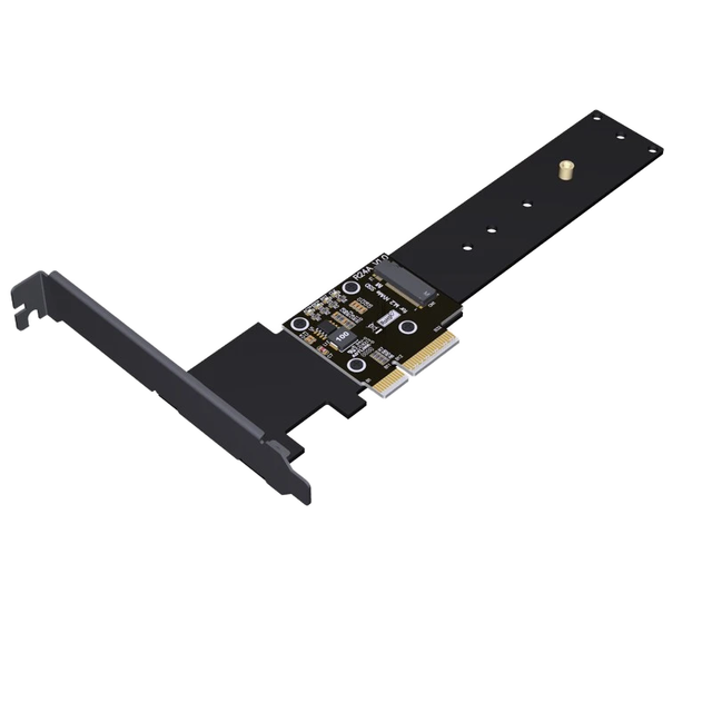 PCIe 5.0 X4 to M.2 NVMe SSD Adapter with Bracket in Stock Made in China and Guatemala Computer Accessory