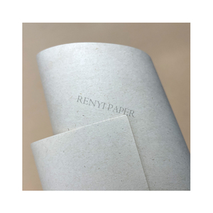 Papel de Fibra de Caña de Azúcar Biodegradable, Color Natural/Beige/Gris/Blanco, 80-350g, Grado Alimenticio, Venta al Por Mayor - Product Image 1
