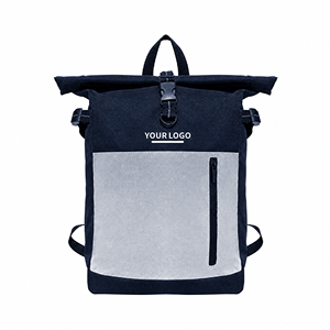 <b>Laptop</b> Backpacks <b>for</b> Men Waterproof Roll Top 15.6 Inch Reflective Outdoor Business <b>Travel</b> Backpack Custom Logo Wholesale <b>Bag</b> - Product Image 6