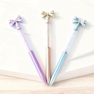 Multicolor Bowknot Metal Ballpoint <b>Pen</b> with logo Slim Signature <b>Pen</b> with Custom logo Gel <b>Pens</b> Suitable As Gifts for Students - Product Image 3
