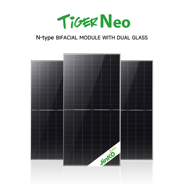 For N-Type HJT Bifacial Solar Panel 630W-800W Half Cell 22.86% Efficiency 30-Year Warranty Anodized Aluminium Alloy Frame