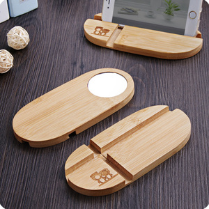 <span class=keywords><strong>Supporto</strong></span> <span class=keywords><strong>per</strong></span> Telefono in Legno di Bambù all'Ingrosso, Stand <span class=keywords><strong>per</strong></span> <span class=keywords><strong>Tablet</strong></span> e Smartphone - Product Image 5