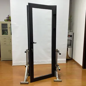 Nuevo Diseño, Venta Caliente, <span class=keywords><strong>Puertas</strong></span> Francesas de PVC, UPVC, Vinilo, con Doble Vidrio, Abatibles, para Exterior e Interior - Product Image 1