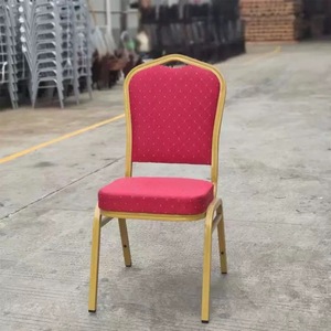 Vente en gros de chaises de salle à manger en fer noir/blanc/doré empilables modernes durables portables pour événements de mariage meubles d'hôtel Chine - Product Image 2