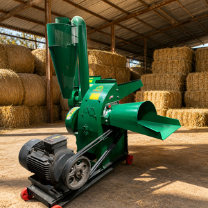 Broyeur à marteaux à sortie fine pour transformer les fourrages et les céréales en aliments pour animaux, accepte les commandes OEM pour les éleveurs. - Product Image 4