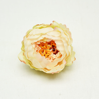Fleurs en soie réalistes RTS promotionnelles à livraison rapide 4 #   Grandes têtes de pivoines D10cm, arche murale florale verte, chemin de table floral