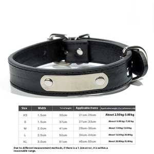 Ensemble de colliers et de laisses pour animaux de compagnie en plastique souple, durable, réglable, avec logo personnalisé OEM, luxe moderne, rechargeable, rubans, quincaillerie dorée, ID - Product Image 2