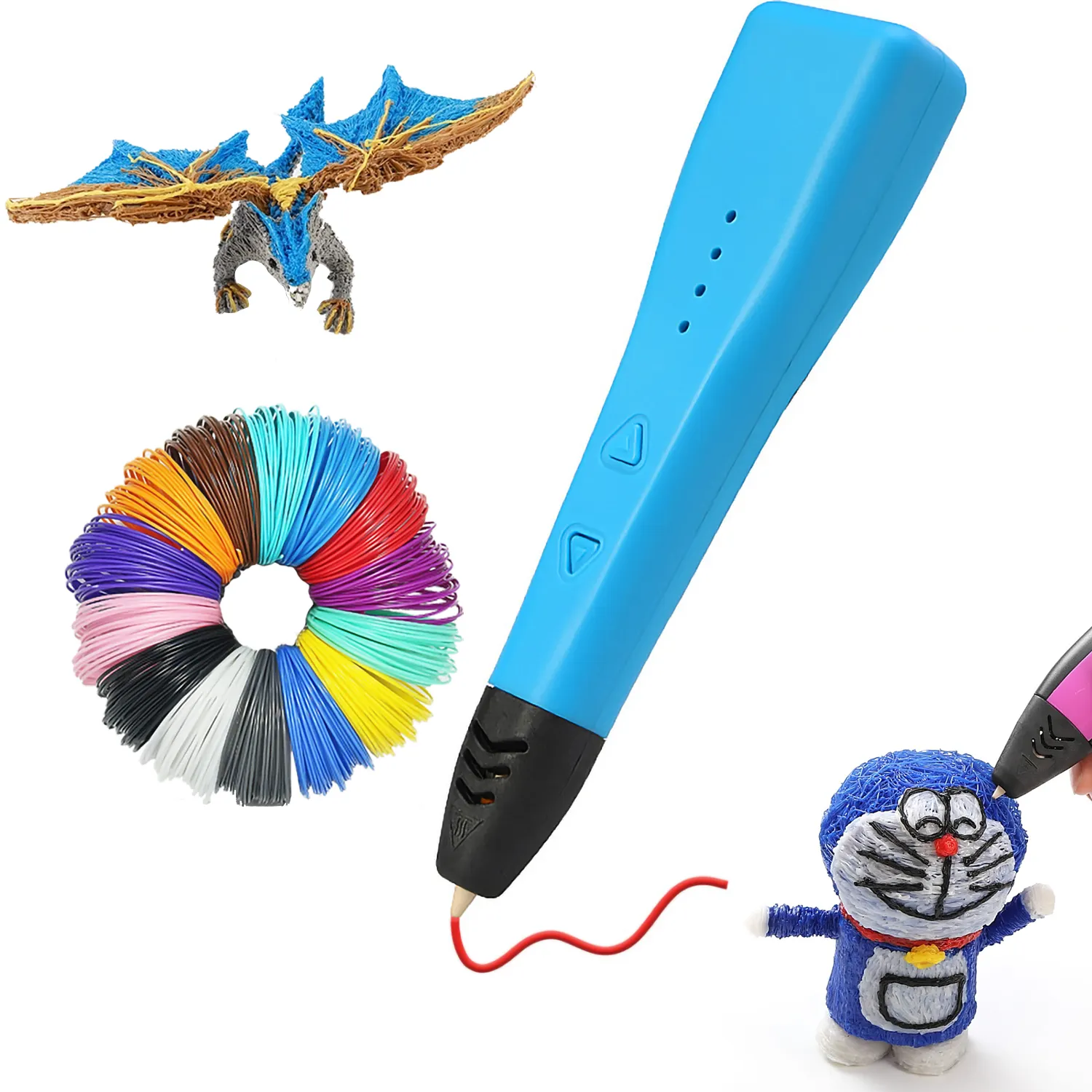 Goofoo обучающая игрушка автоматический 3d карандаш рисунок 3D Ручка принтер для цифрового рисования