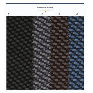 Tela Oxford <span class=keywords><strong>de</strong></span> Poliéster Reciclado Ecológico, Imitación <span class=keywords><strong>de</strong></span> <span class=keywords><strong>Fibra</strong></span> <span class=keywords><strong>de</strong></span> <span class=keywords><strong>Carbono</strong></span>, Jacquard, Tela <span class=keywords><strong>de</strong></span> PU, para Niños, Resistente, para Maletas con Ruedas - Product Image 5