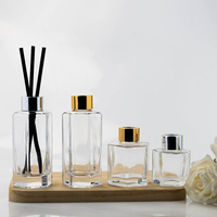 Diffuseur à roseaux en verre 50ml/100ml/150ml pour la maison, désodorisant, parfum, huile parfumée, pulvérisateur à pompe, écran coloré - Grande Vente