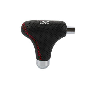 In fibra di carbonio reale + lega di alluminio montaggio universale nero Joystick JDM pomello del cambio del cambio - Product Image 4