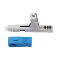 Conector rápido de fibra óptica SC UPC APC FTTH SM MM