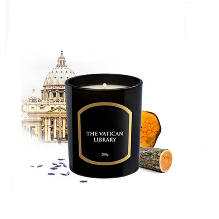 Wholesale Custom Luxury Candle Vessels - Unique Black Glass Jars