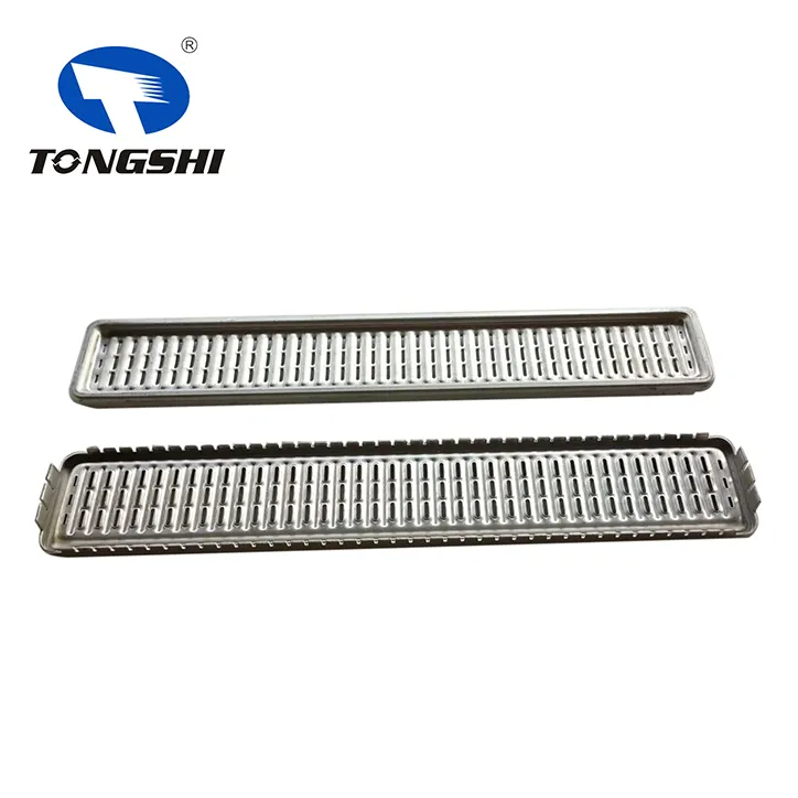 Tongshi acessórios para radiador automotivo, de alta qualidade, placa de cabeçote de alumínio