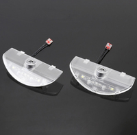 Venta al por mayor de fábrica: Luz de bienvenida LED para coche MITSUBISHI Pajero, luz de sombra fantasma, luz de puerta con logo de coche