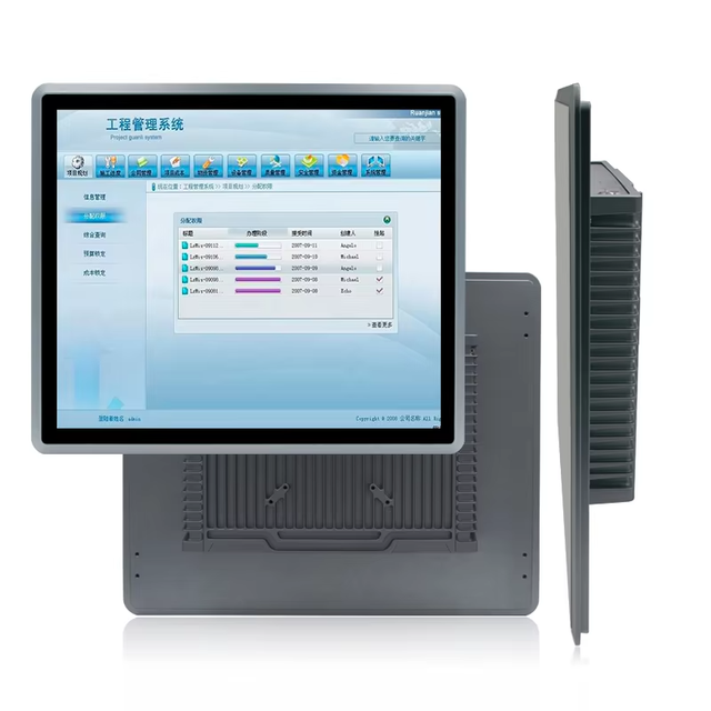 21.5 Inch IP65 Waterproof Industrial HMI PC with COM & USB, Touch Screen Desktop/Wall-Mounted/Embedded Industrial Computer