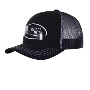 <span class=keywords><strong>Casquette</strong></span> de camionneur néerlandaise brodée <span class=keywords><strong>Von</strong></span> Sports <span class=keywords><strong>Casquette</strong></span> à 5 panneaux à pois en maille imperméable avec logo pour les activités de plein air de baseball - Product Image 1