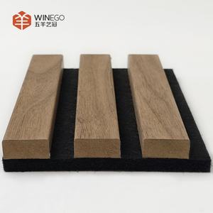 WINEGO Panneaux acoustiques à lattes de bois contemporaines Solutions d'insonorisation Panneaux à lattes de bois Panneaux acoustiques à lattes de bois pour studios - Product Image 1