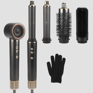 Tragbarer 5-in-1-Hochgeschwindigkeits-Warmluftstyler Ein-Schritt-Haartrockner Warmluftbürste Rotierende Multifunktions-Haarstyling-Tools - Product Image 1