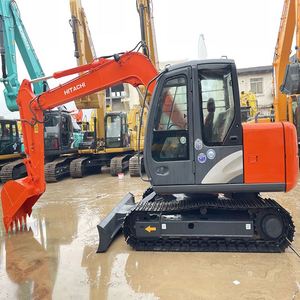 Excavatrice Hitachi ZX70 de haute qualité, vente chaude, excavatrice Hitachi ZX70 de 7 tonnes, machine de terrassement ZX70 - Product Image 4