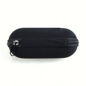 Estuche de Almacenamiento Portátil, Resistente al Agua, de EVA Negro, para Viajes, Negocios, Artículos de Aseo, Cables de Carga, Uso Especial - Product Image 4