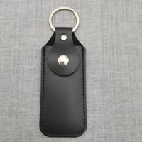 Funda Protectora de Cuero Genuino para Memoria USB de 4 Pulgadas, con Patrón Estampado en Caliente, Personalizable